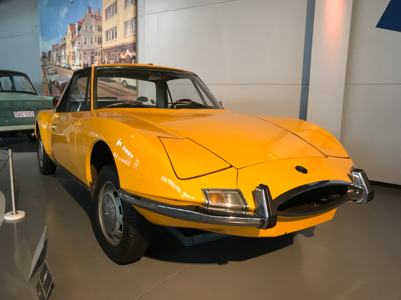 Matra 530, a favorite of mine. This car has a bunch of confusing lines that somehow work as a whole. Like someone put a puzzle together slightly wrong and made something better.